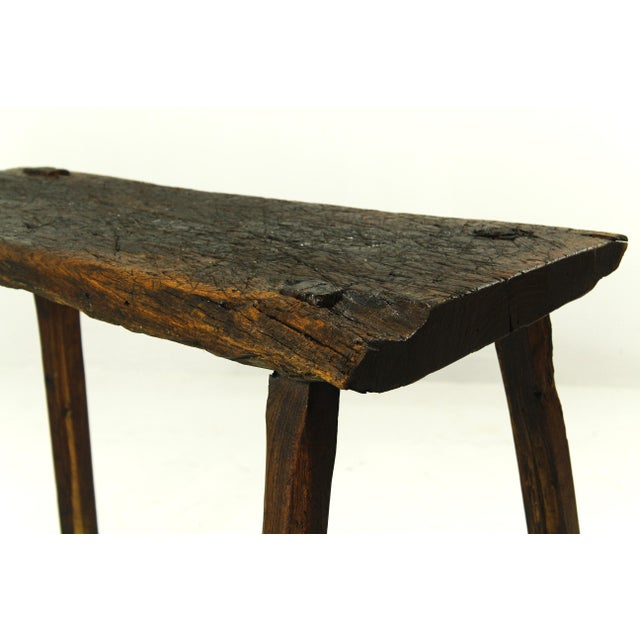 19th Century Primitive Worktable For Sale - Image 6 of 18