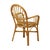 1970s Vintage Rattan Chair Armchair, 1970s For Sale - Image 5 of 11