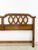 MCM Thomasville King Headboard Walnut Curved Vintage Mid Century Modern For Sale - Image 4 of 6
