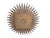 Wood Mid Century Modern Starburst Clock For Sale - Image 7 of 11