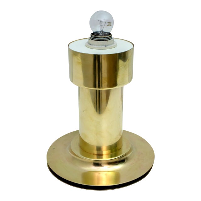 Mid-Century Modern Italian Brass Table Lamp, 1960s For Sale