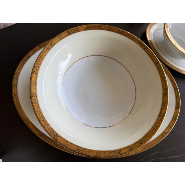 Ceramic 1950's Noritake Goldkin China Set - 91pcs For Sale - Image 7 of 12