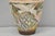 Early 20th Century Antique Japanese Heavy Moriage Hand Painted Porcelain Oriental Bird Satsuma Vase For Sale - Image 5 of 16