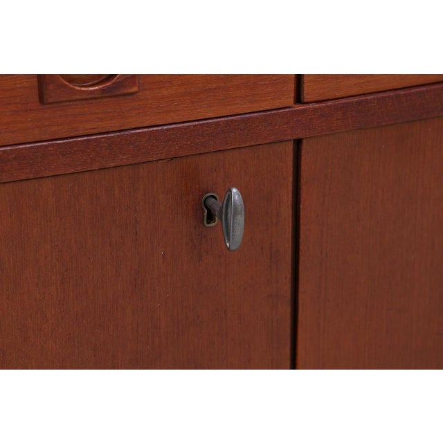 Vintage Teak Highboard, 1960s For Sale - Image 13 of 18