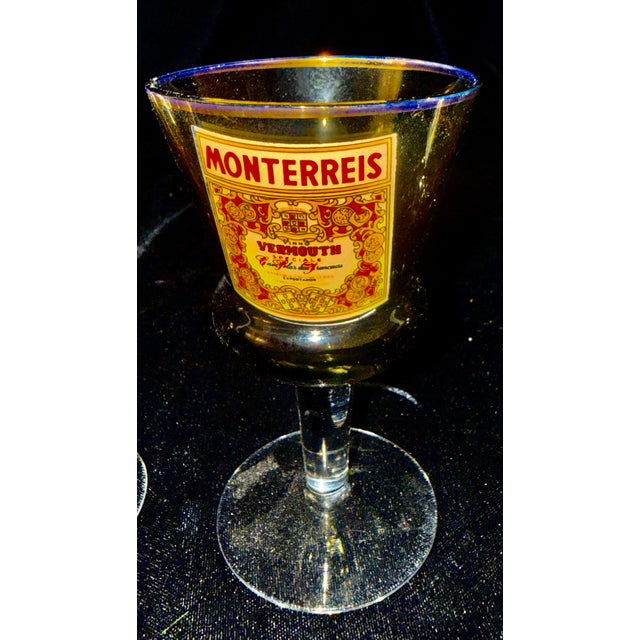 Vintage Cocktail Liqueur Glasses - Set of 4 For Sale - Image 10 of 12