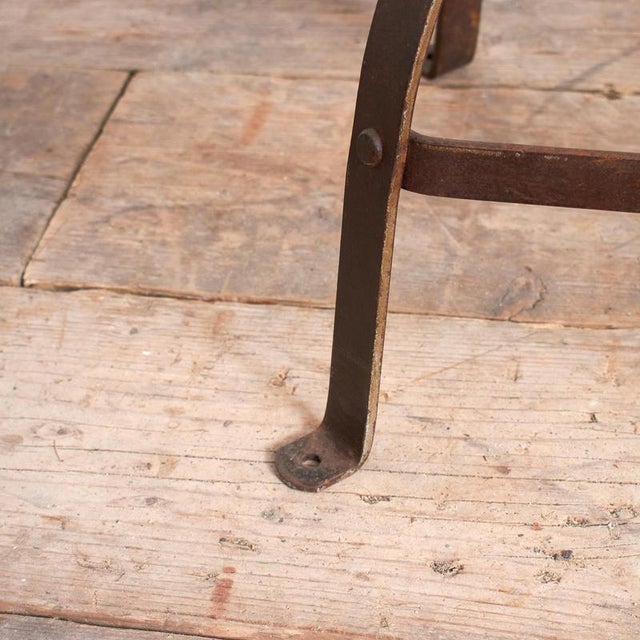 Antique French Model 204 Draughtsmans Desk Chair by Bienaise, 1940s For Sale - Image 4 of 10