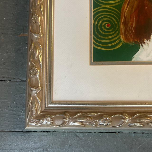 Contemporary Contemporary King Charles Spaniel Portrait Print by Judy Henn For Sale - Image 3 of 5