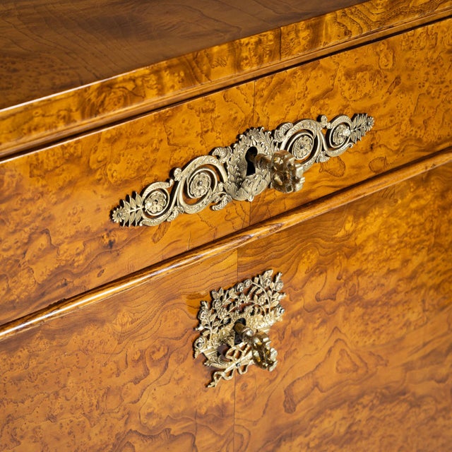 Biedermeier Secretary Desk, Mid-19th Century For Sale - Image 10 of 12