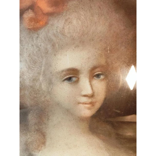 French Artist, Portrait, 18th Century, Pastel Drawing, Framed For Sale - Image 10 of 12