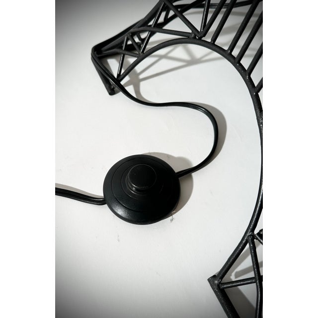 1980s 1980s Eiffel Tower Style Metal Floor Lamp For Sale - Image 5 of 8