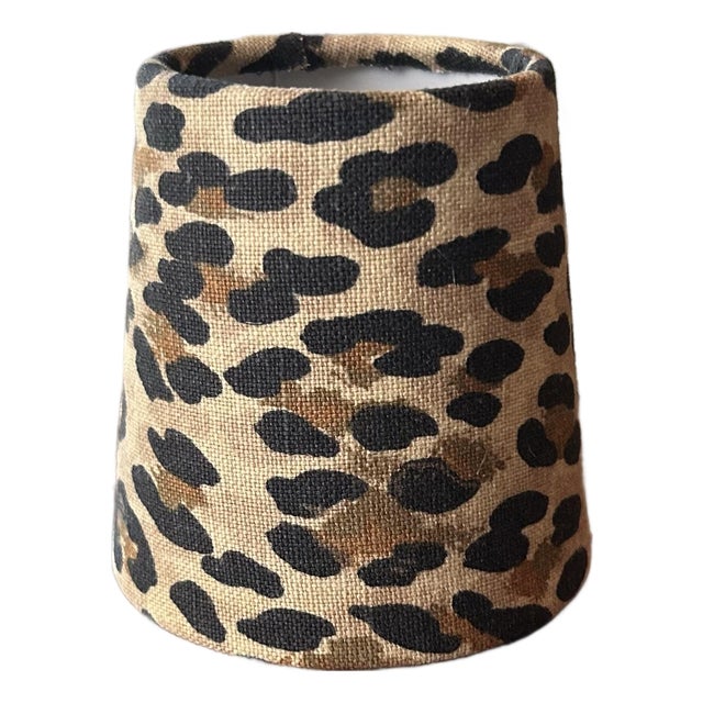 Leopard Print Chandelier Shade For Sale