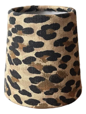 Leopard Print Chandelier Shade