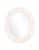 Contemporary Fleur Home Audubon Bamboo Sticks Oval Mirror in Frosted Petal, 32x37 For Sale - Image 3 of 3