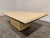 Vintage Travertine and Brass Coffee Table from Fedam, 1970s For Sale - Image 6 of 12