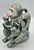Chinese Vintage Chinese Hand Painted Ceramic Monkey With Babies Sculpture Figuring Decor For Sale - Image 3 of 7