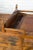 19th Century Chinese Qing Dynasty Elm & Bamboo Seat Daybed with Guardian Lions For Sale - Image 4 of 13