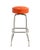 A set of four Mid Century barstools with chrome legs and the original orange vinyl seats. These iconic barstools are in...