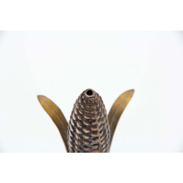 Golden Silver Toothpick Holder For Sale - Image 3 of 4