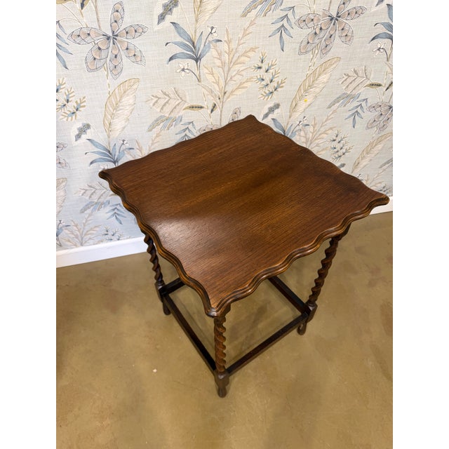 Wood 19th Century English Side Table For Sale - Image 7 of 7