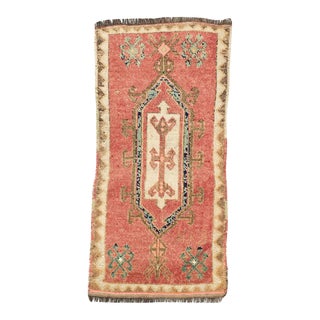 Washed Out Mini Rug For Sale