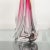 Seguso Vintage Pair of Amorphic Sommerso Murano Glass Lamps For Sale - Image 4 of 9
