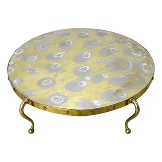 1960s Attributed to Arturo Pani Bronze Cocktail Table For Sale