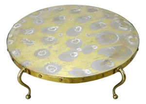 1960s Attributed to Arturo Pani Bronze Cocktail Table