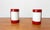 1960s Mid-Century Modern Italian Space Age Red Model Laura Table Lamps by Olaf Von Bohr and Diego Valenti for Valenti Luce Milano, 1960s, Set of 2 For Sale - Image 5 of 18