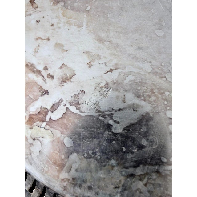 Antique Gotham Silver on Copper Tray For Sale - Image 6 of 7