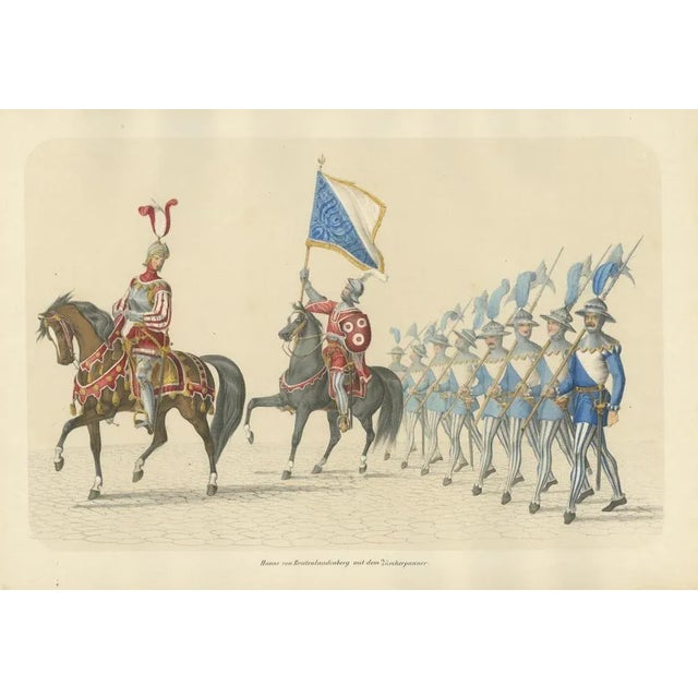 H. Jenny, Swiss Procession, 1855, Paper For Sale - Image 9 of 10