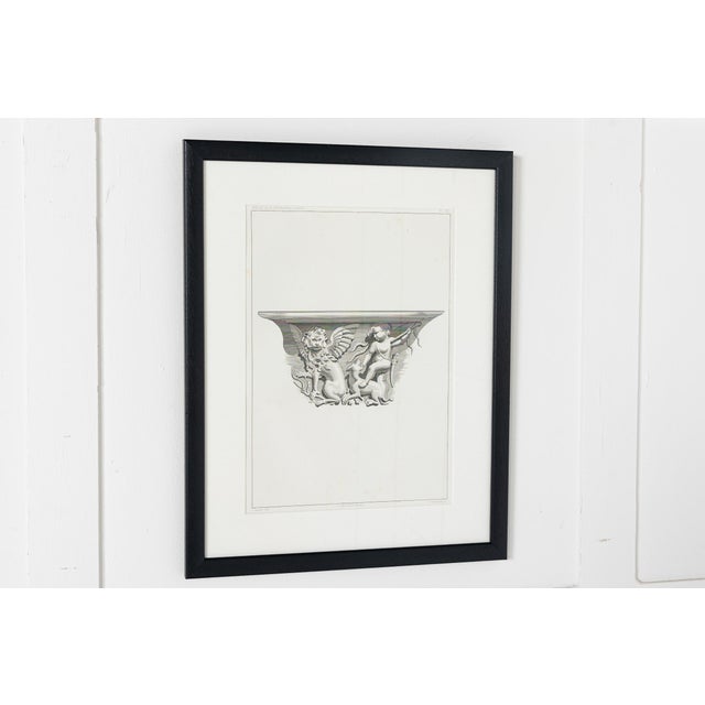 Set of Six 19th Century Framed Engravings of Cathedral d'Auch - France. Auch Cathedral or Basilique Cathédrale Sainte-...