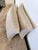 Linen Artisan Crafted Geometric Lattice Pillows in Natural Linen For Sale - Image 8 of 8
