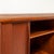 Burnt Umber Bernard Pedersen & Son Tambour Door Credenza in Teak For Sale - Image 8 of 10