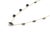 VR Jewels Deco-Style 16.19ct Emerald-Cut Blue Sapphire Station Necklace in 18k Gold, 18 Inches For Sale - Image 4 of 17