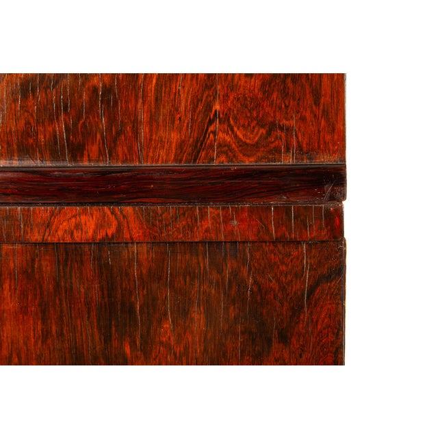 Pair of English Regency Rosewood Bookcase Cabinets Att. John McLean C. 1820 For Sale - Image 18 of 18