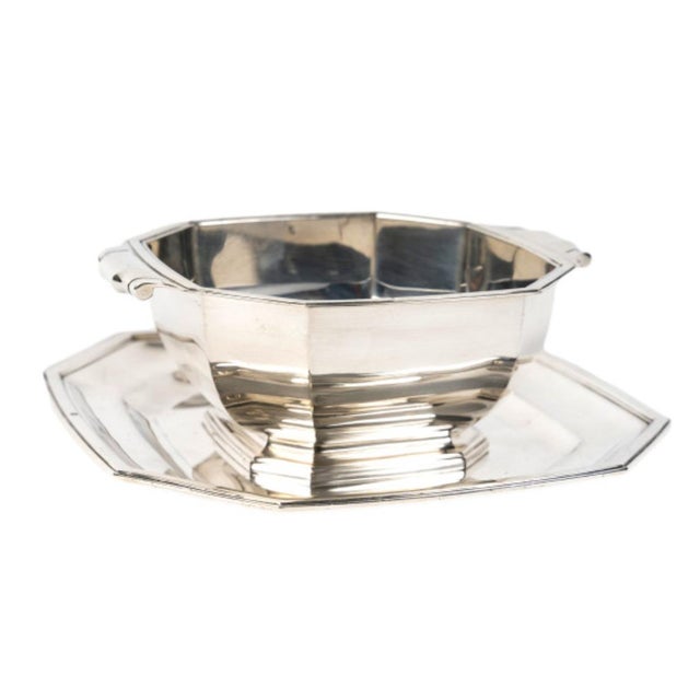 Art Deco Sauce Boat with Tray, 1930s, Set of 2 For Sale - Image 10 of 10