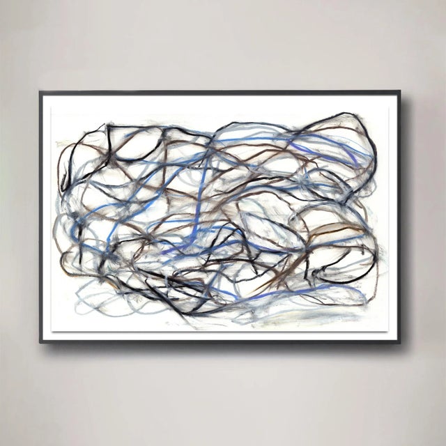 Mark Frohman "Ghost" Original Abstract Print - 60" X 40" For Sale - Image 4 of 6