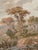 Brown Vintage Aubusson Style Jacquard Tapestry, 1980s For Sale - Image 8 of 18