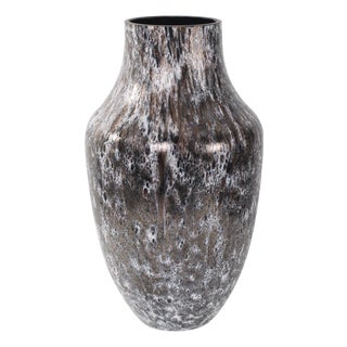 Zynsky Art Glass in Deep Mocha Brown- Tall For Sale