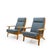 GE 290 Armchairs by Hans Wegner for Getama, 1960s, Set of 2 For Sale - Image 14 of 14