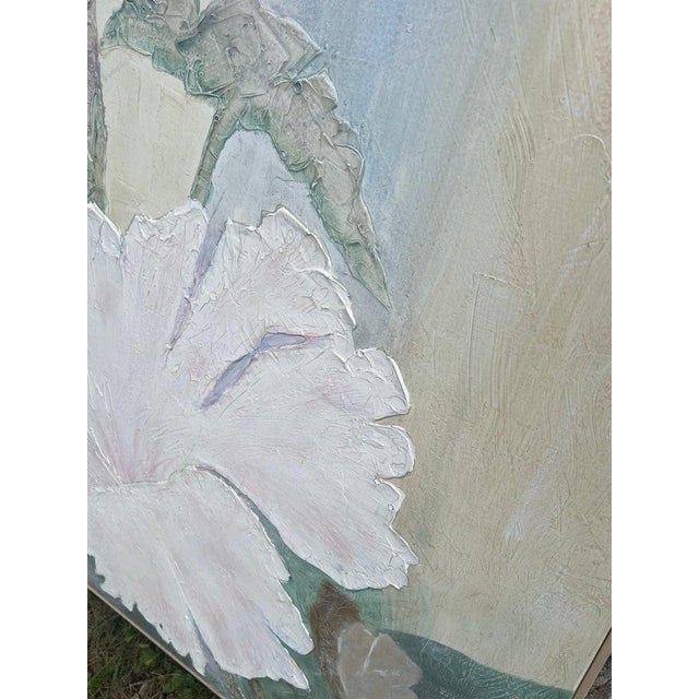 Large 1990's Acrylic Painting by Vivian Angel For Sale - Image 13 of 18