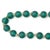 Add a touch of elegance to your holiday displays with the Frosted Glass Bead Garland. Featuring a wintry green and beige...