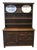 Country Oak Dresser with Geometric Mouldings, 1860 For Sale