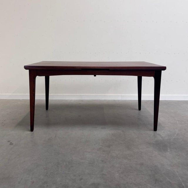 Large Danish Extendable Dining Table, 1960s For Sale - Image 4 of 18