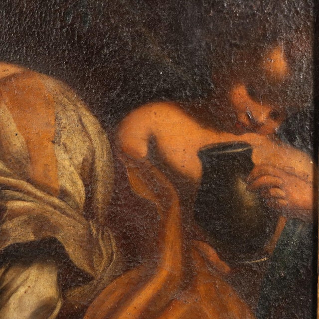 After Correggio, The Virgin Mary of St. Jerome, 18th Century, Oil Painting on Canvas, Framed For Sale - Image 6 of 11