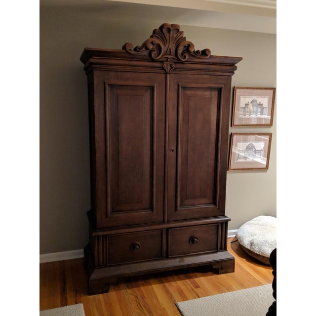 Ralph Lauren Mahogany Armoire Chairish