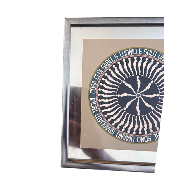 Ernest Trova 1960s ‘Man Is Only a Memory’ Seriagraph by Ernest Trova, 1 of 200 (Unnumbered and Unsigned) For Sale - Image 4 of 7