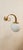 Brass Wall Light with Glass Sphere For Sale - Image 11 of 18