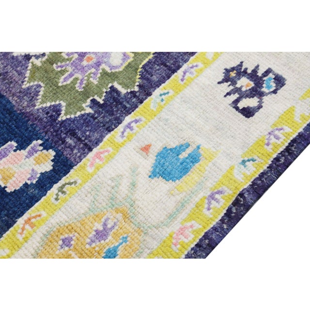 Modern Turkish Oushak Rug 8'3" x 10' For Sale - Image 4 of 10