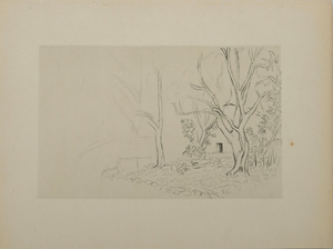 Henri Matisse, Jardin en Provence, Lithograph